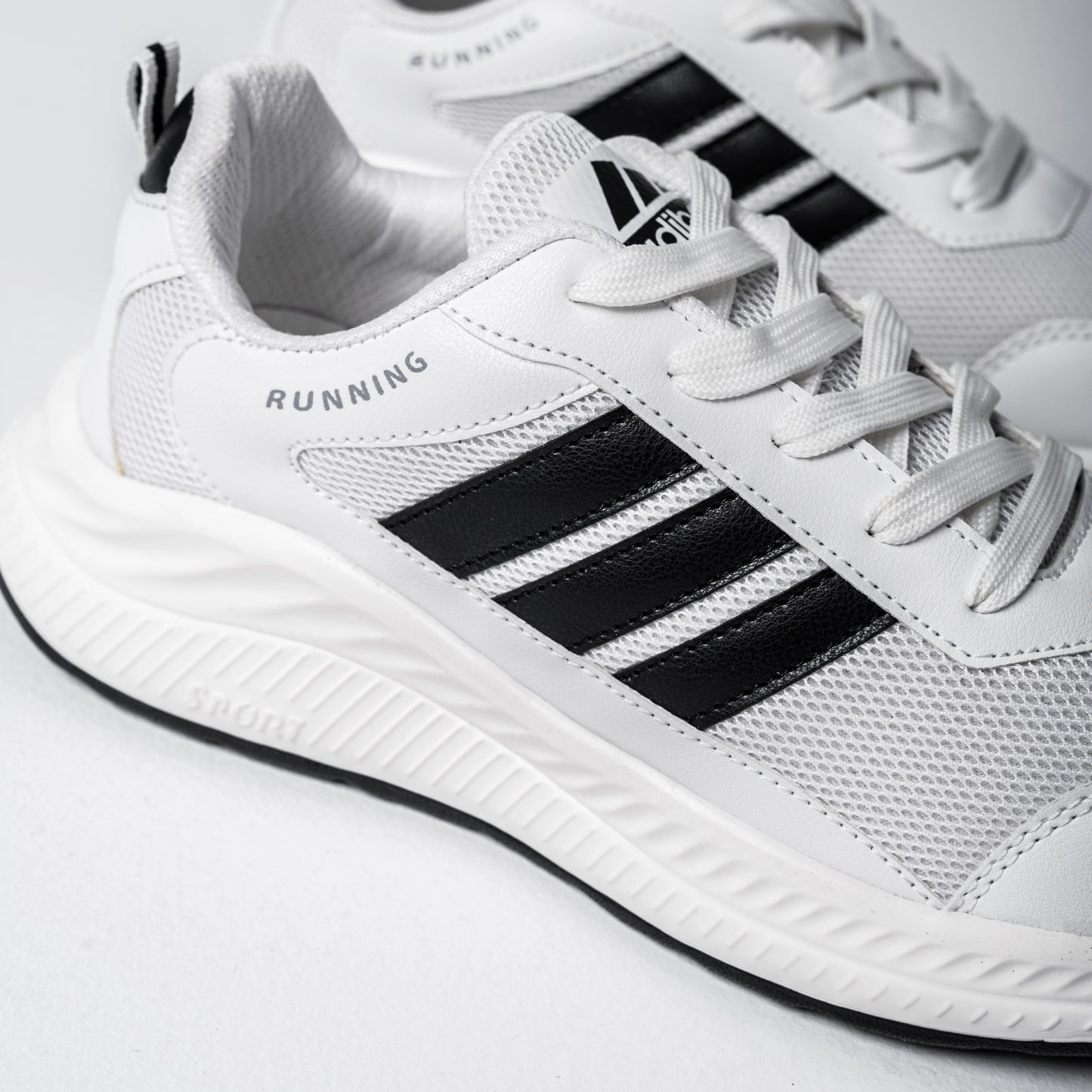 StrideMax men Running Shoes | White