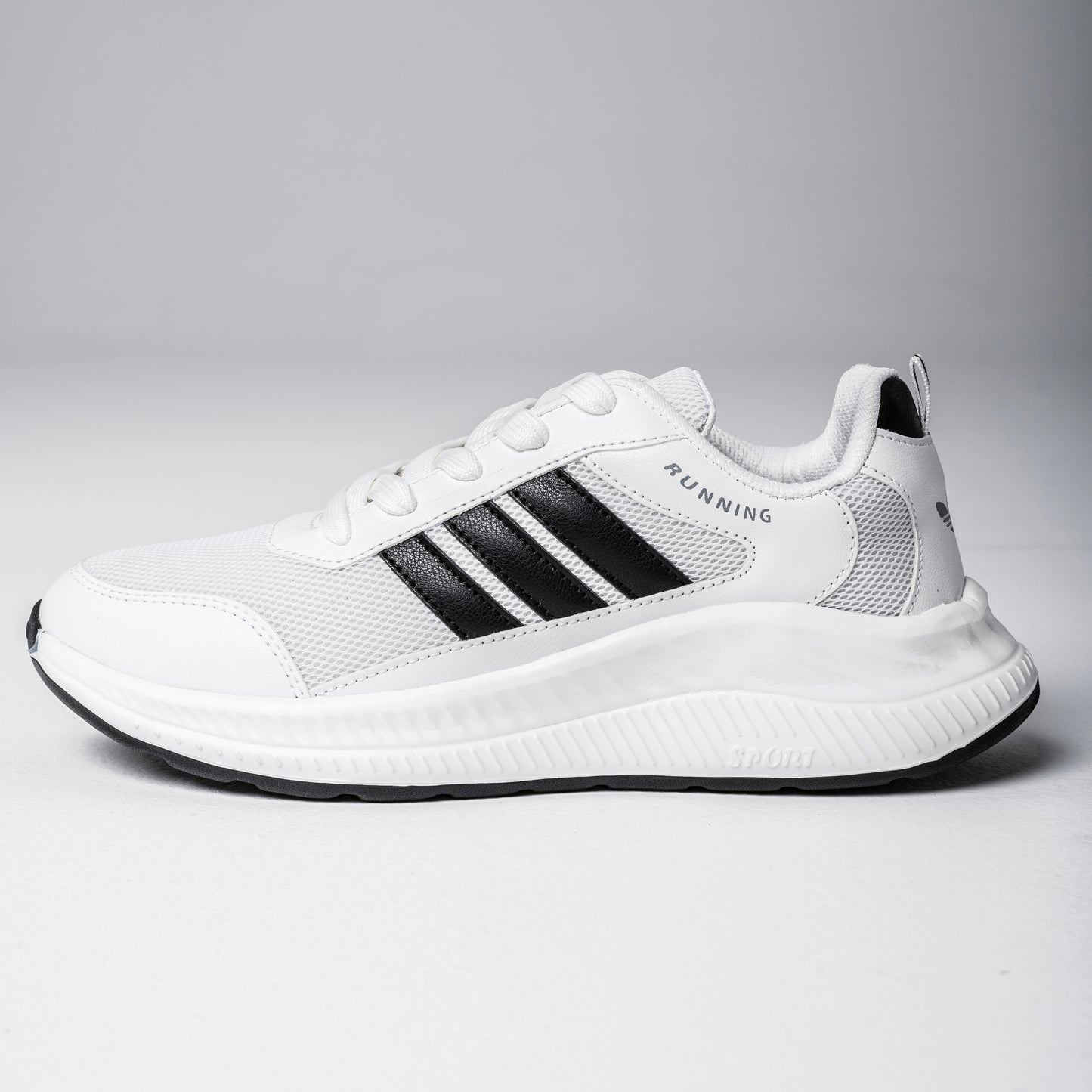 StrideMax men Running Shoes | White
