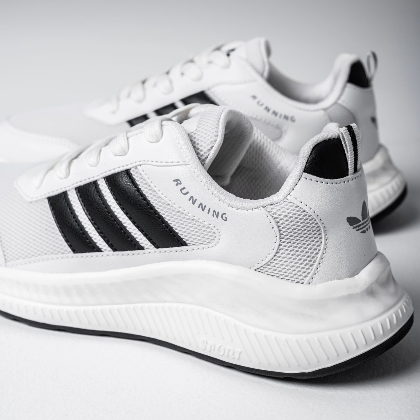 StrideMax men Running Shoes | White