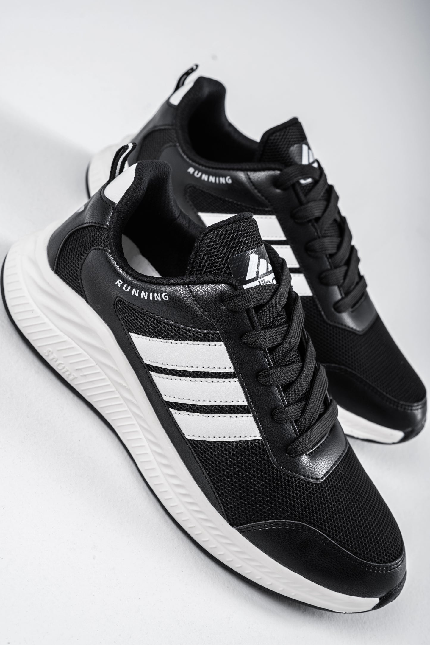 StrideMax men Running Shoes | Black