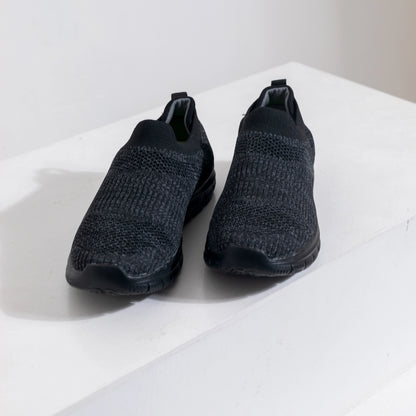 FlexiStride Slip on men sneaker | Black