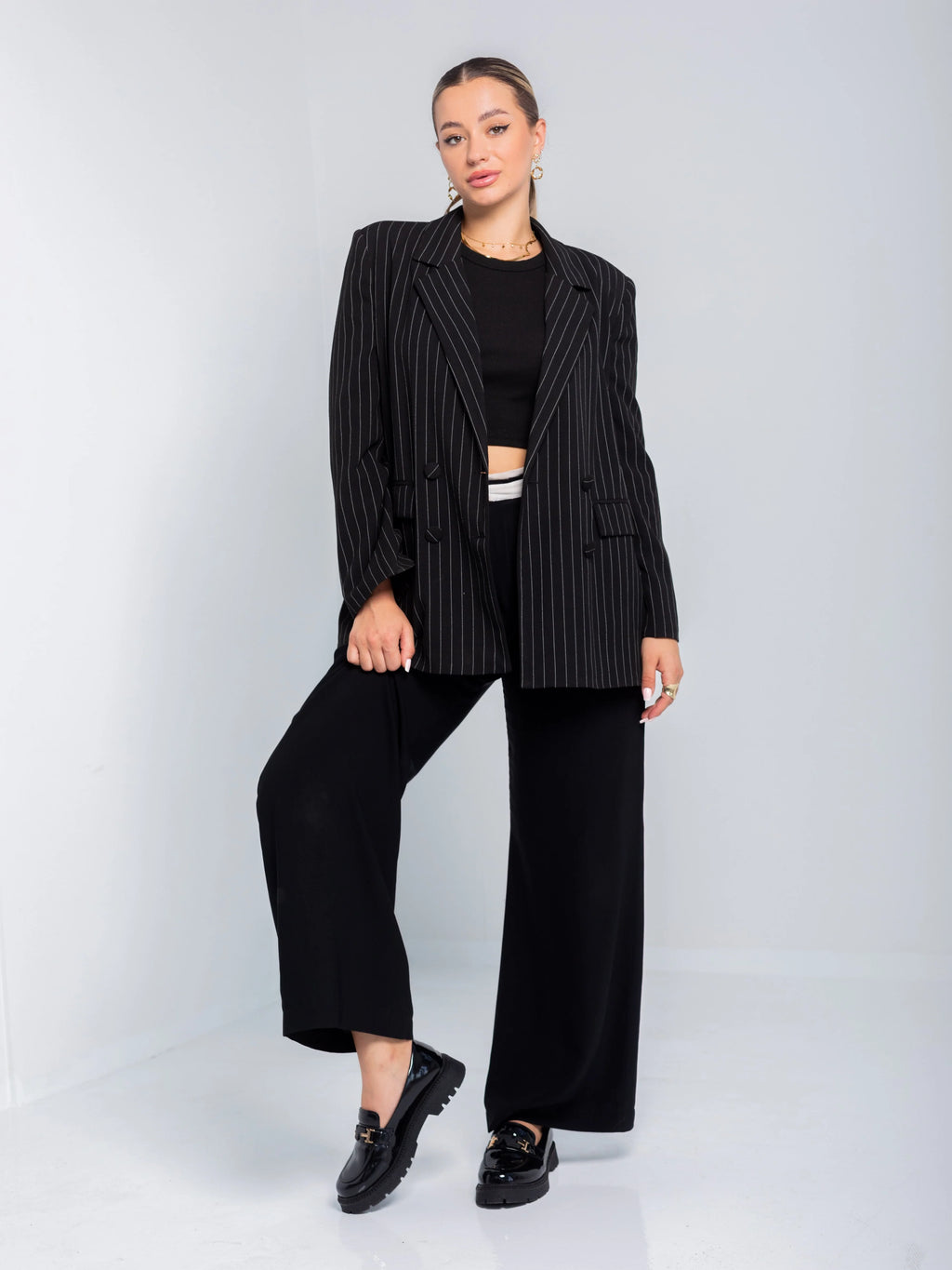 Midnight Gloss Loafers