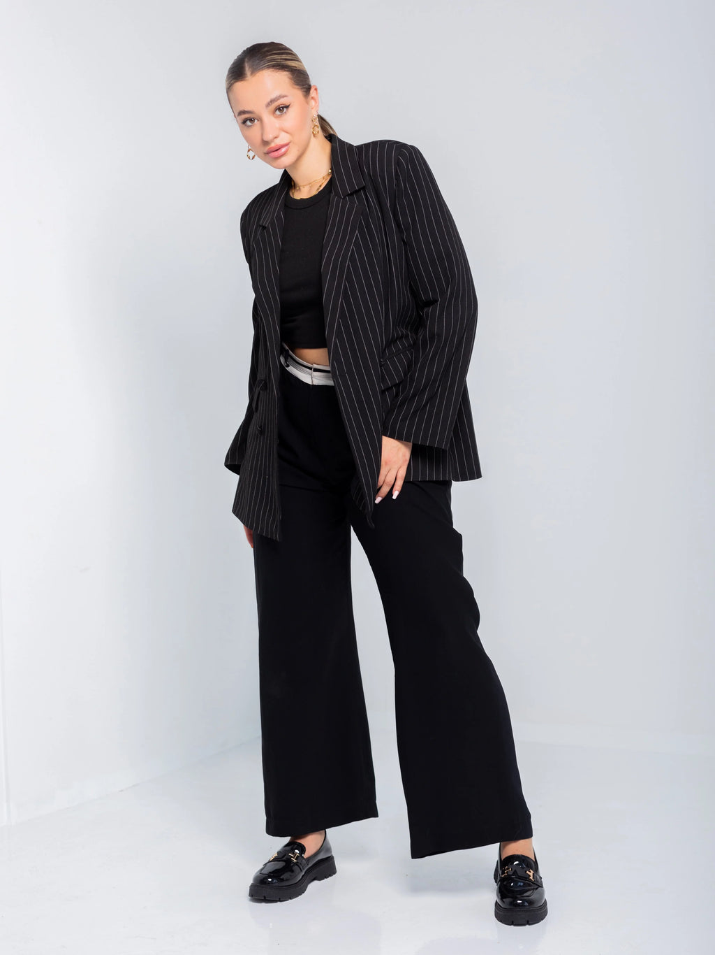 Midnight Gloss Loafers