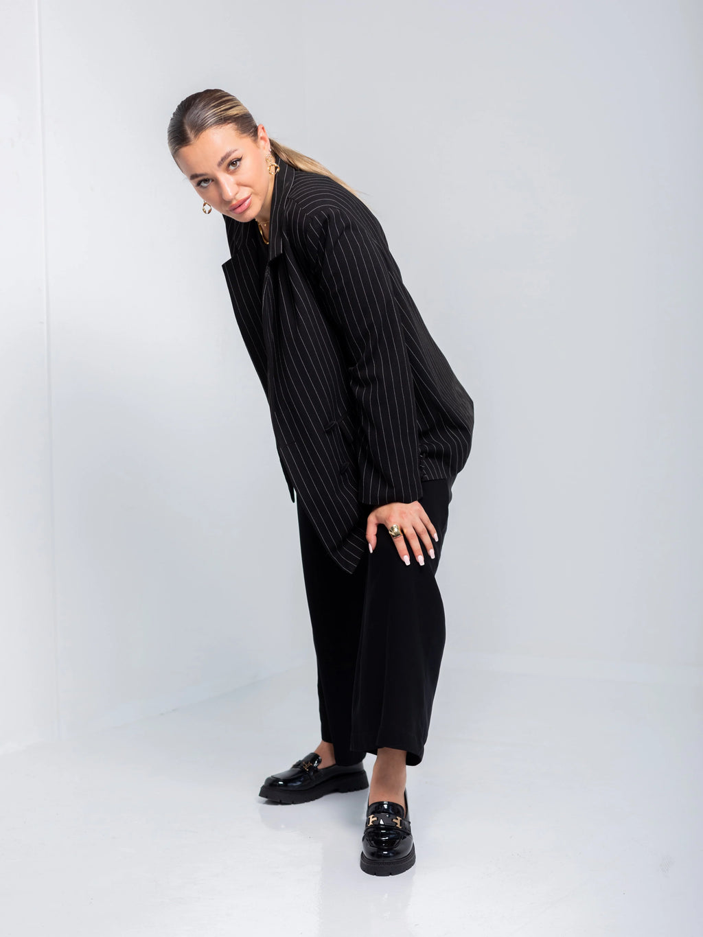 Midnight Gloss Loafers