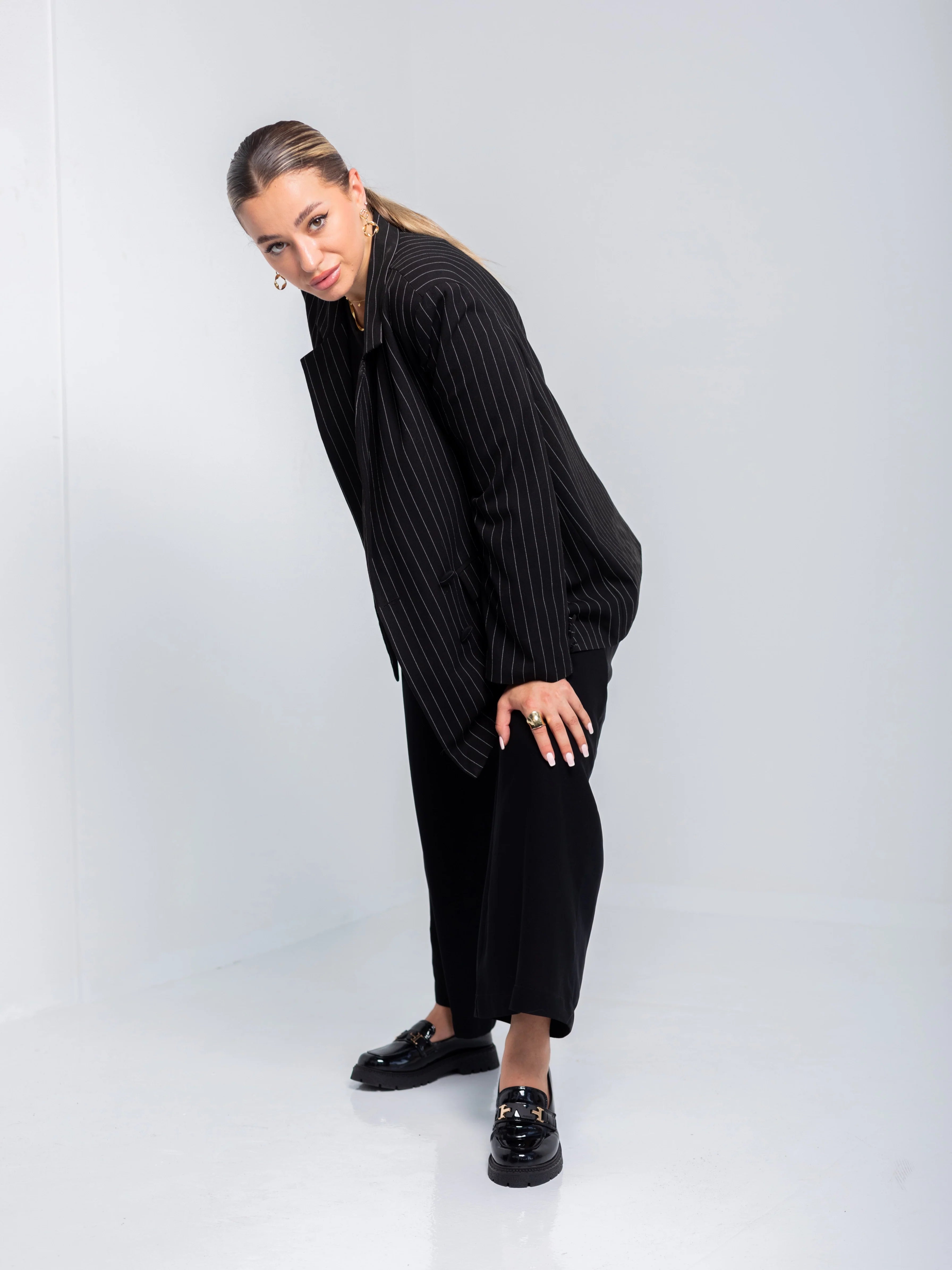 Midnight Gloss Loafers