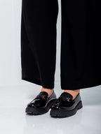 Midnight Gloss Loafers