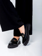 Midnight Gloss Loafers