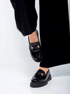 Midnight Gloss Loafers
