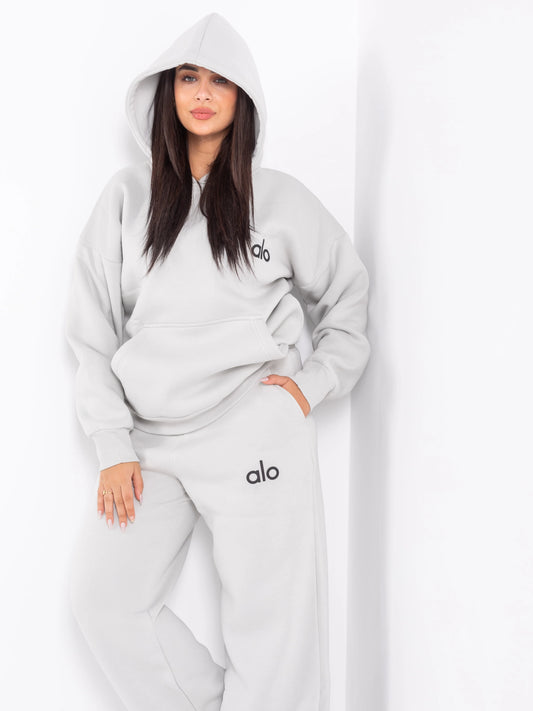 Alo women's  one size Tracksuit | light grey