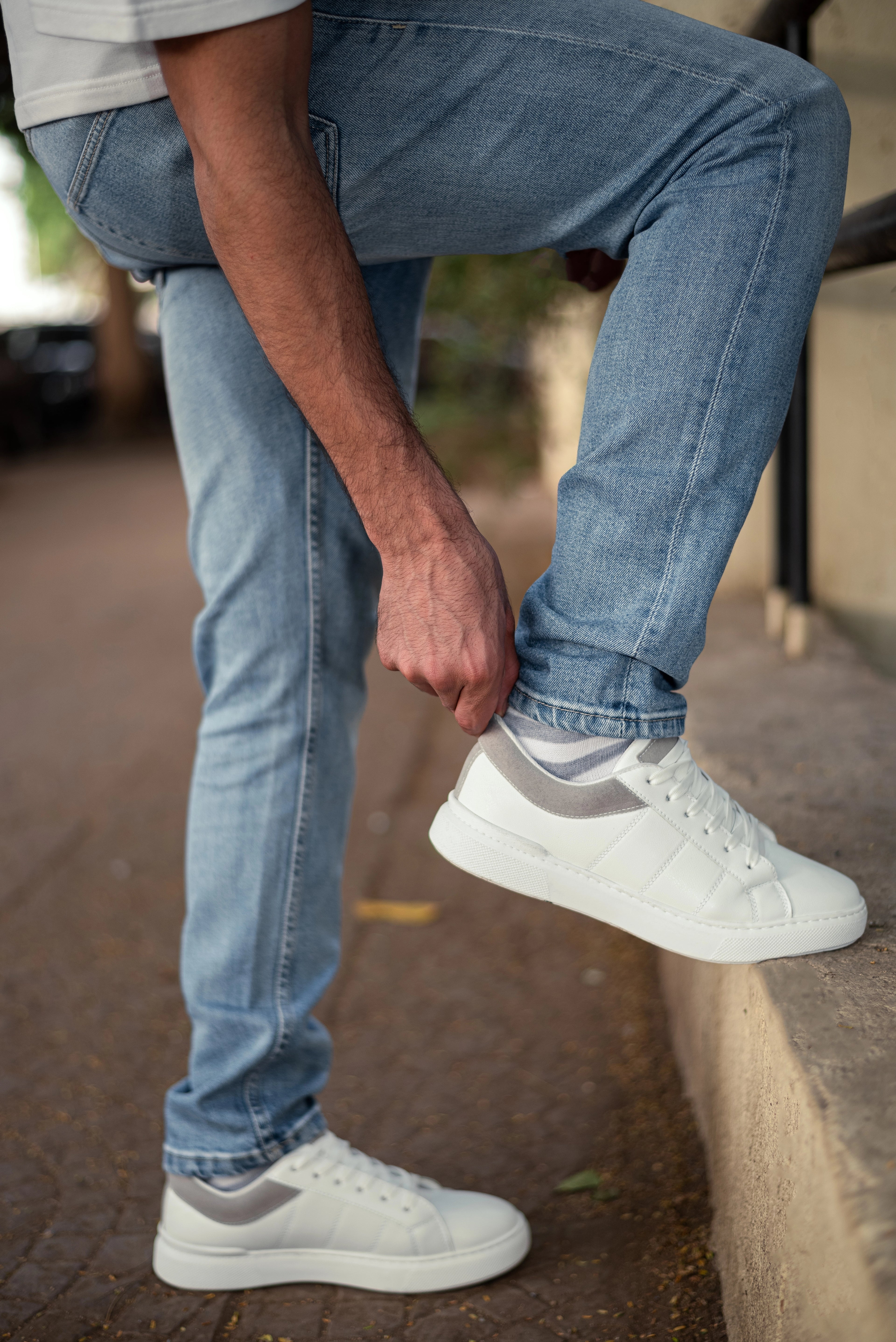 Velar men sneaker | White