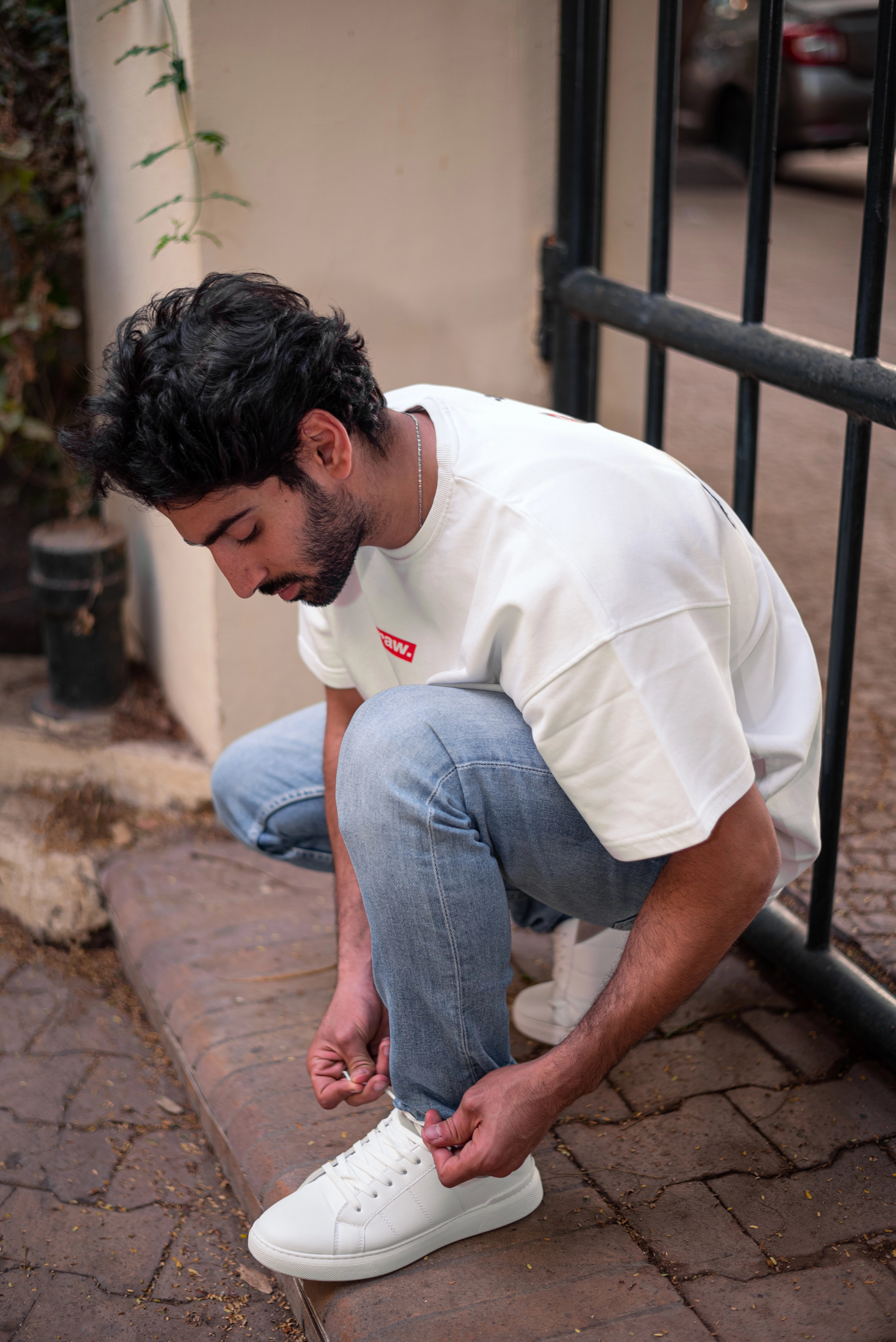 Velar men sneaker | White