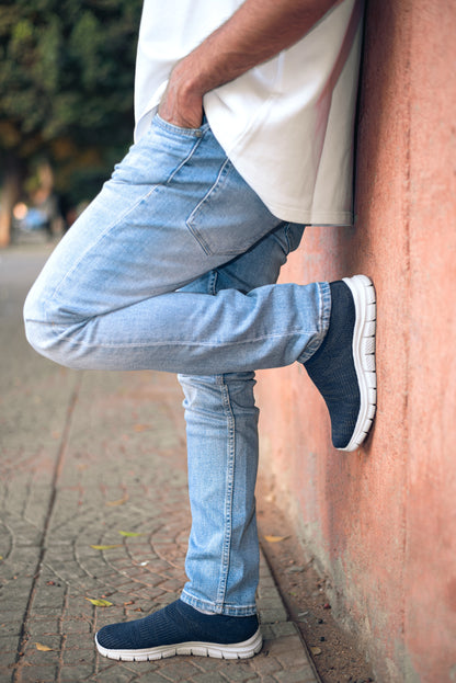 FlexiStride Slip on men sneaker | Navy