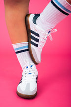 Samba Woman's Shoe | White (Black)