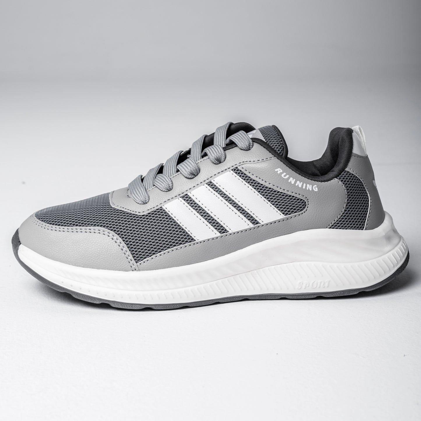 StrideMax men Running Shoes | Gray
