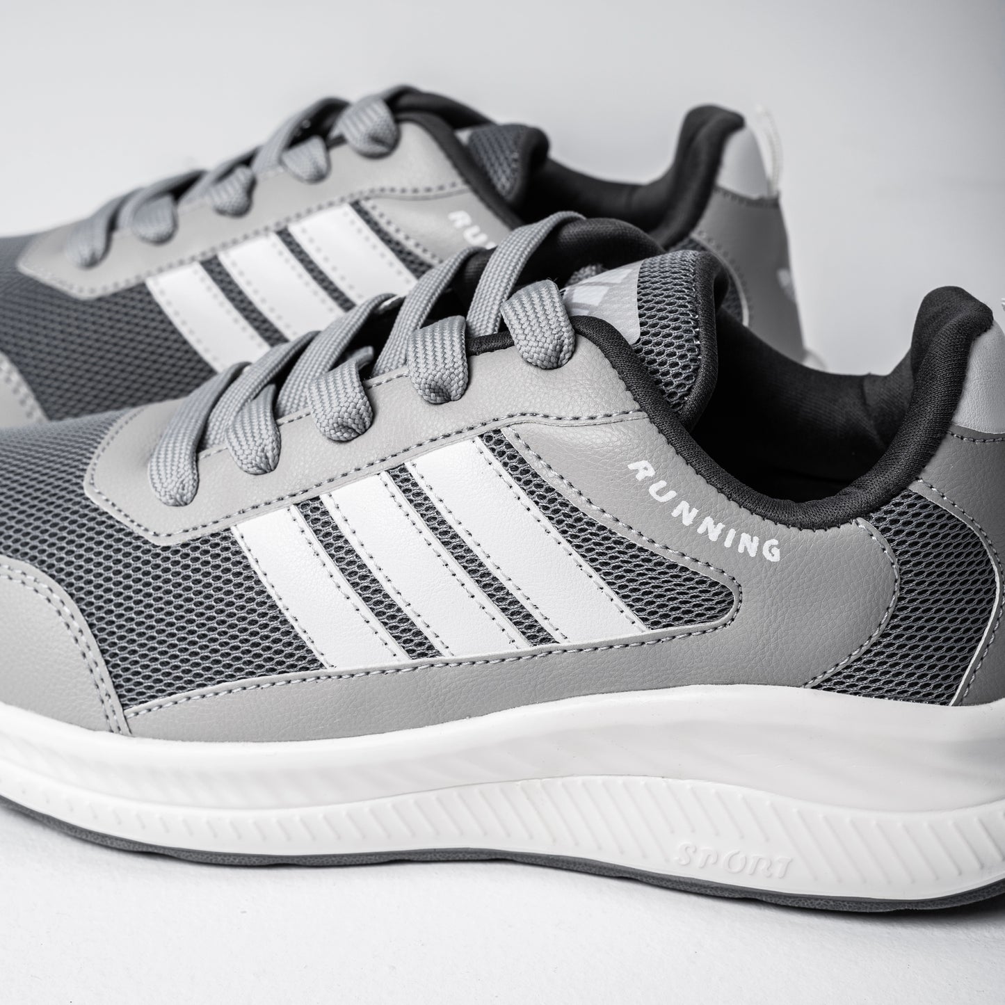 StrideMax men Running Shoes | Gray