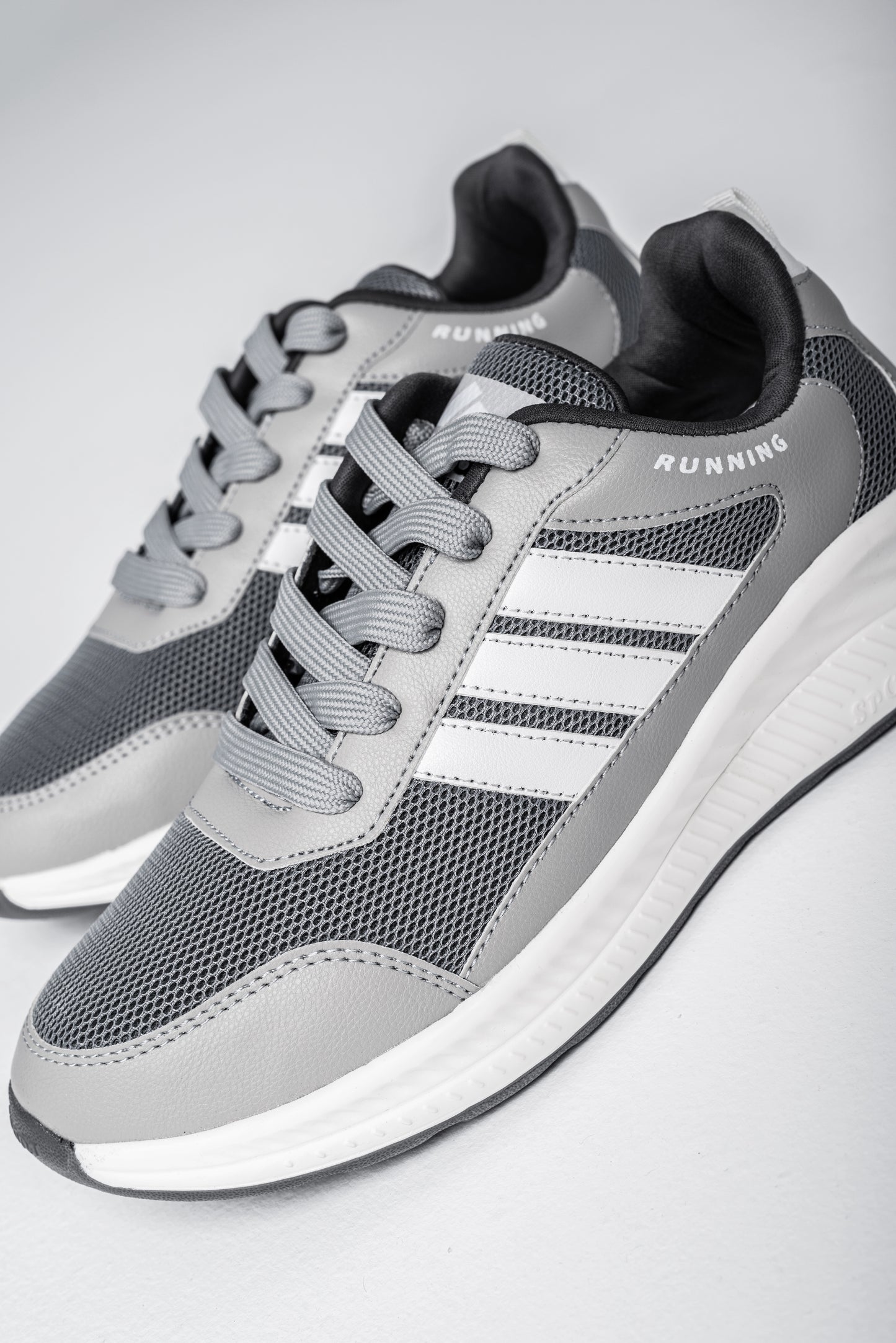 StrideMax men Running Shoes | Gray