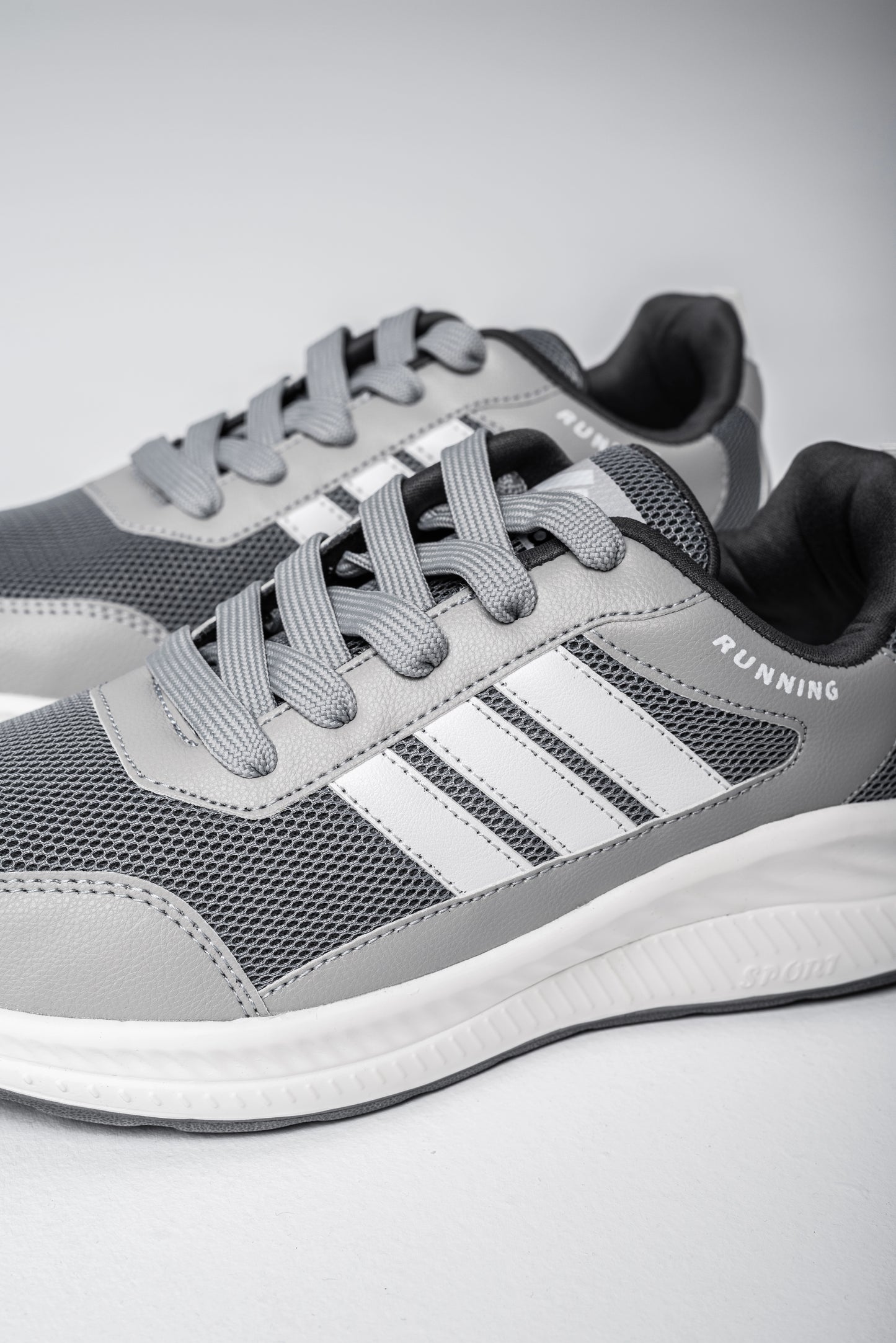 StrideMax men Running Shoes | Gray