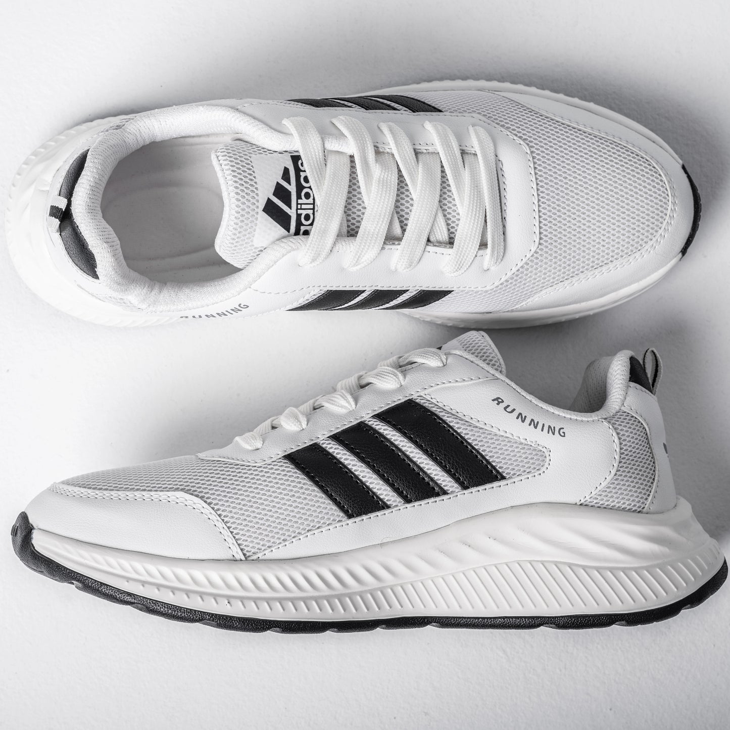 Stridemax Men Running Sneaker | White