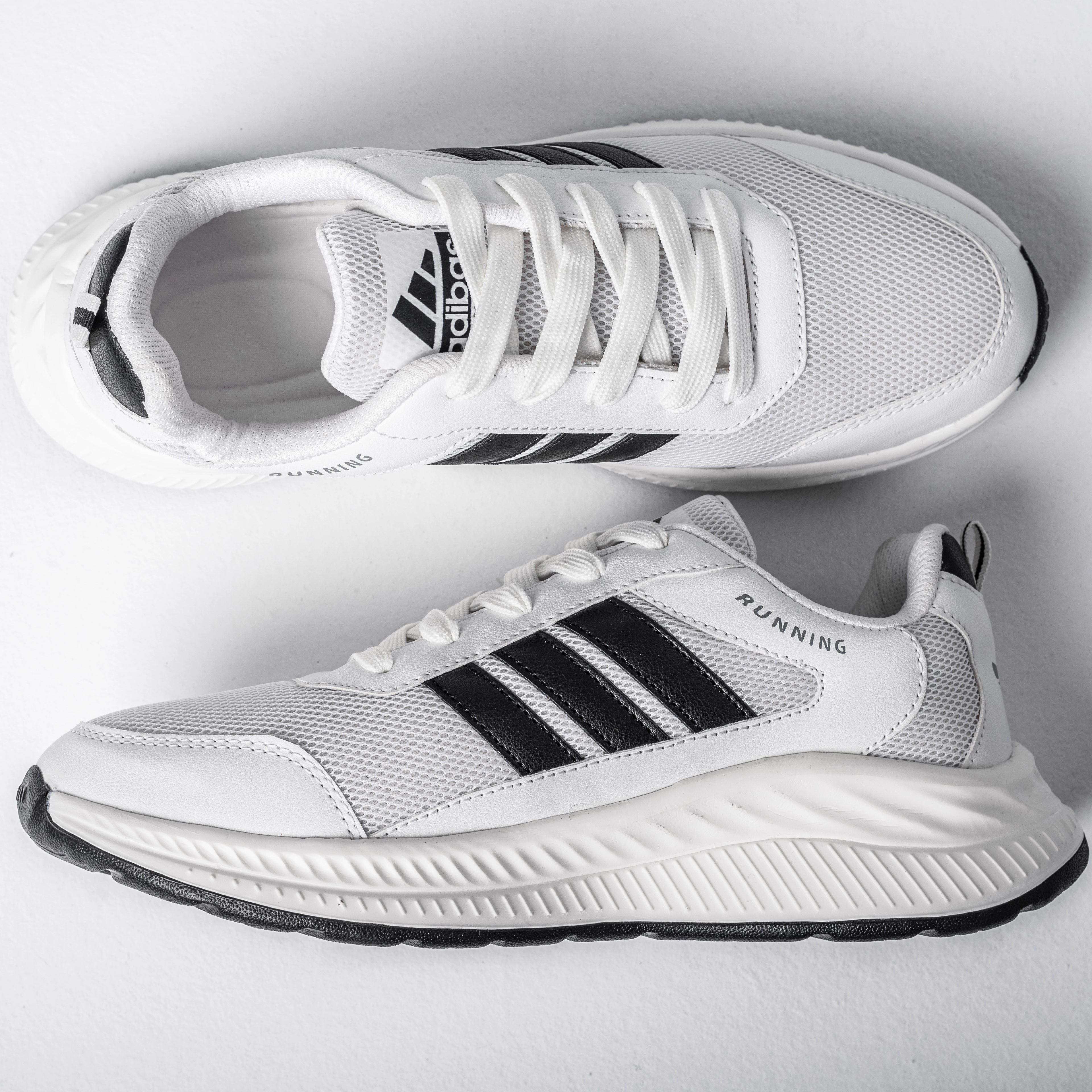 Stridemax Men Running Sneaker | White