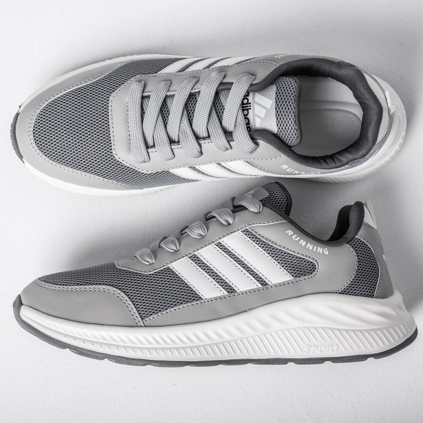 StrideMax men Running Shoes | Gray