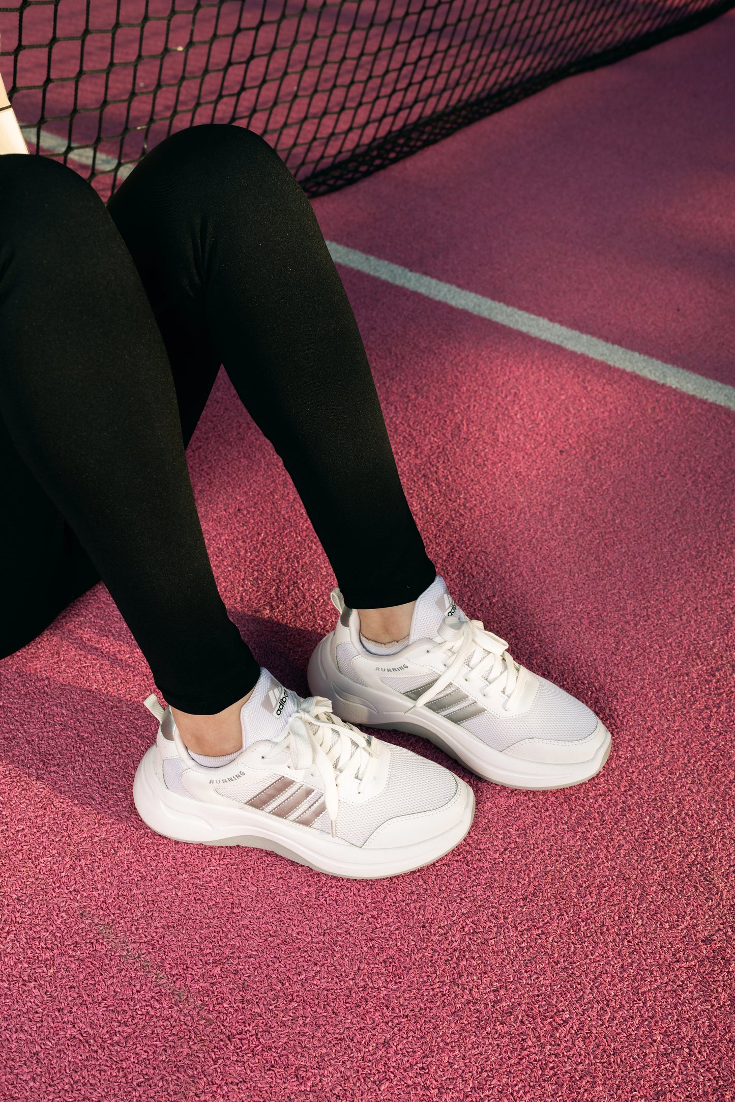 StrideMax Women's Running Shoes | Silver