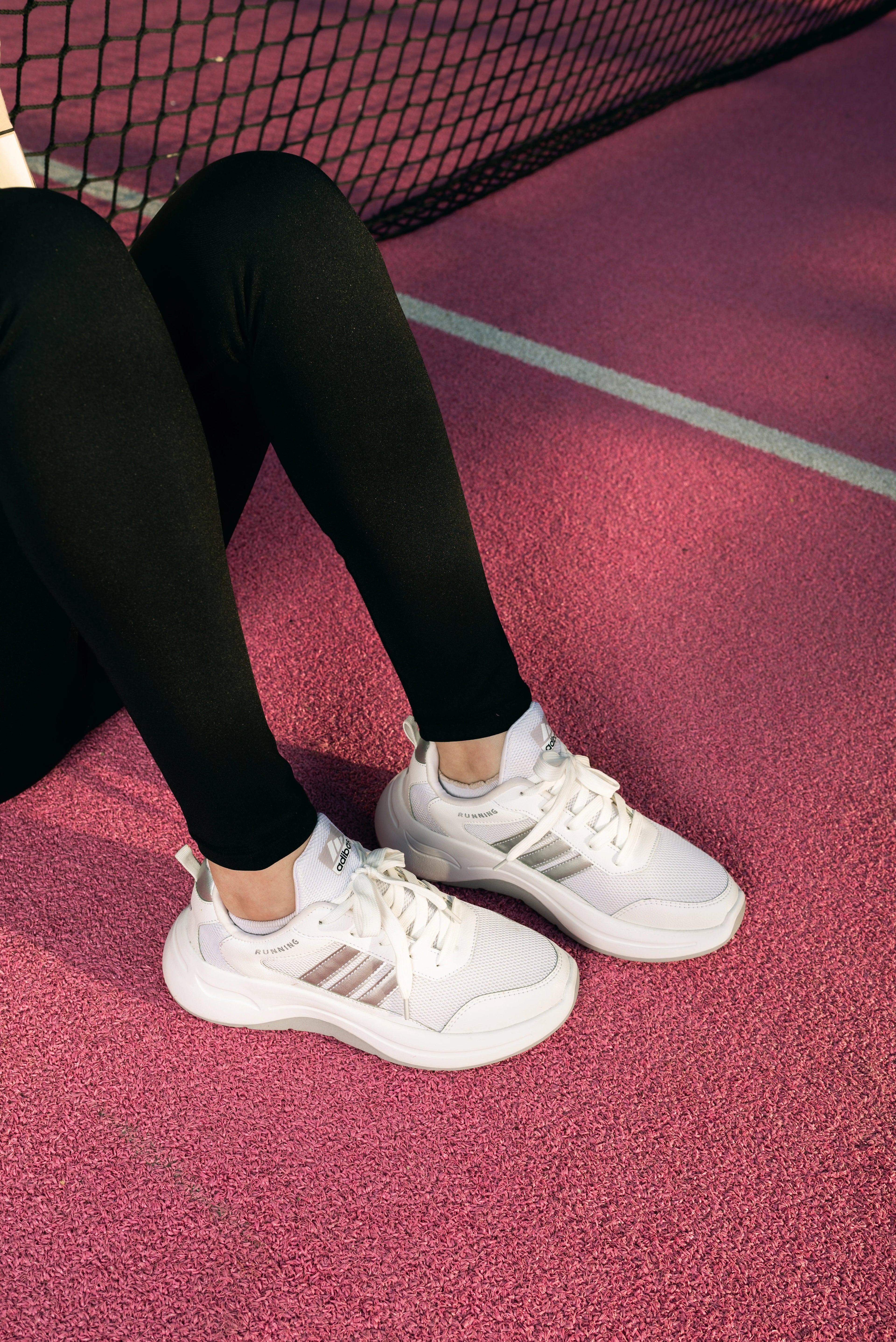 StrideMax Women's Running Shoes | Silver