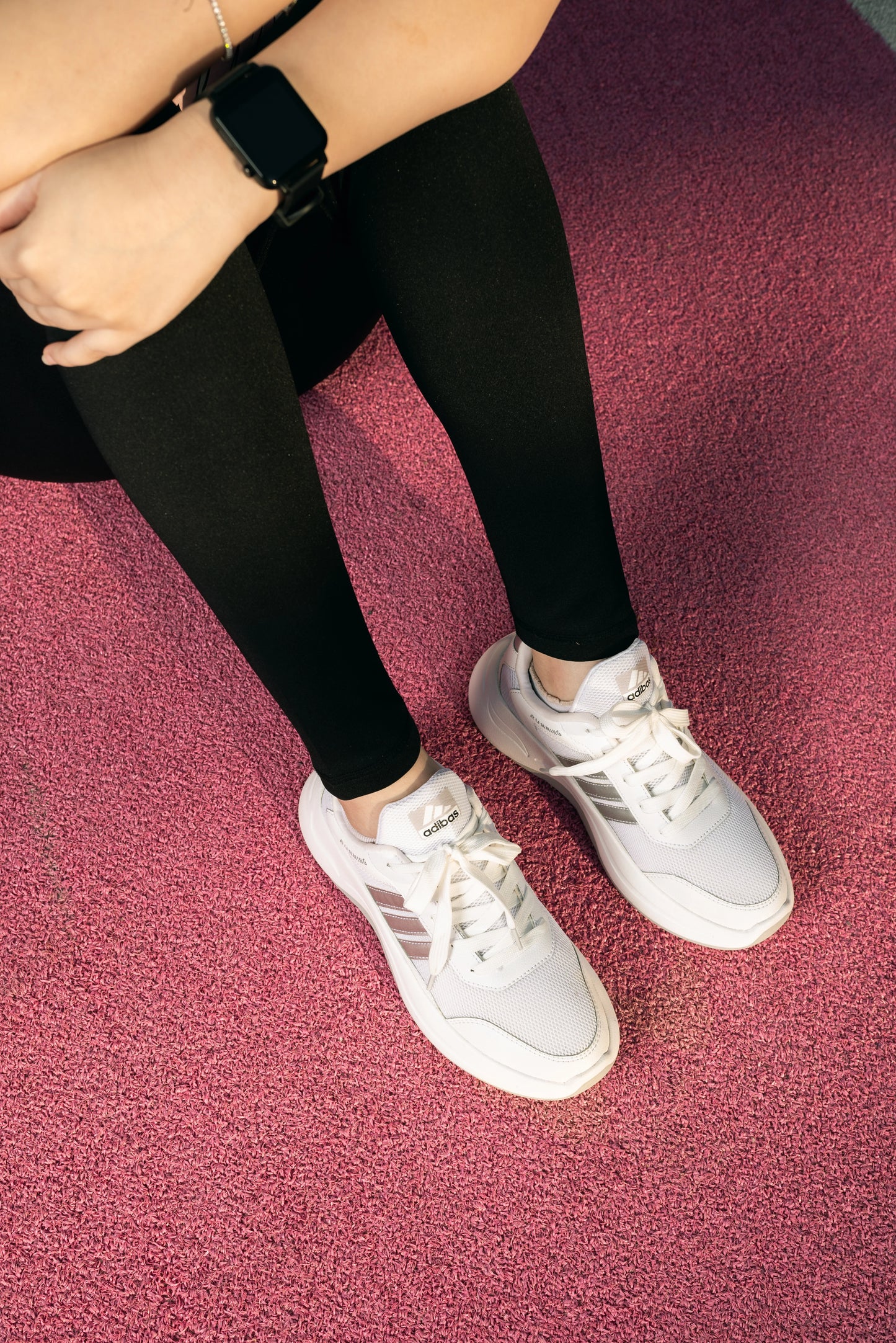 StrideMax Women's Running Shoes | Silver