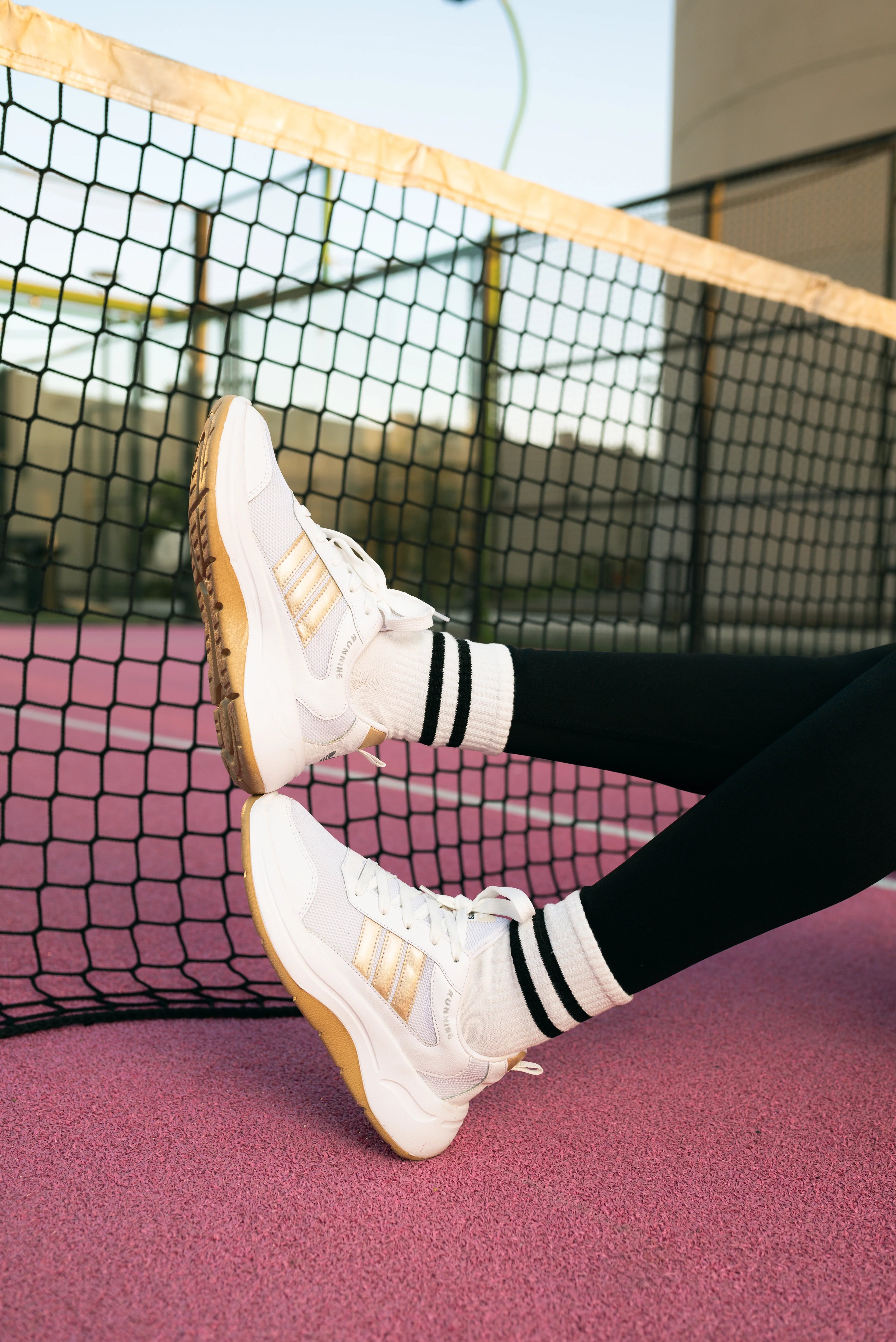 StrideMax Women's Running Shoes | Gold