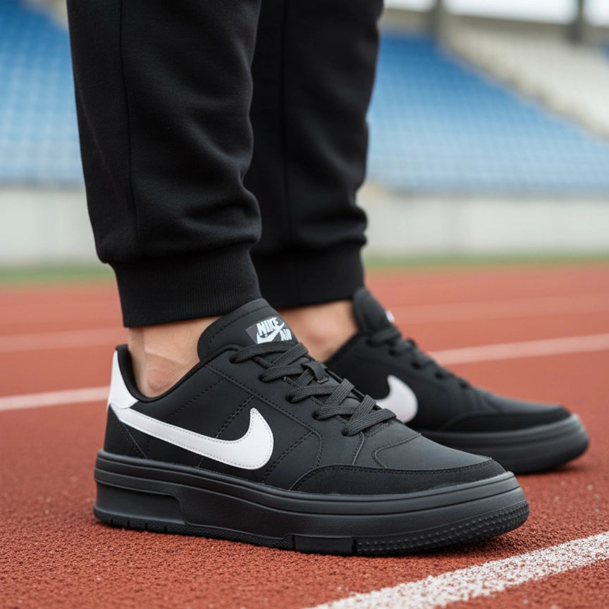 Apex Men Casual Sneaker | Full Black