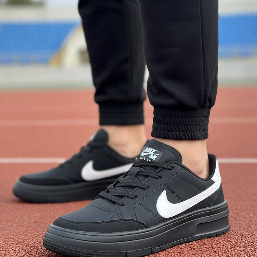 Apex Men Casual Sneaker | Full Black