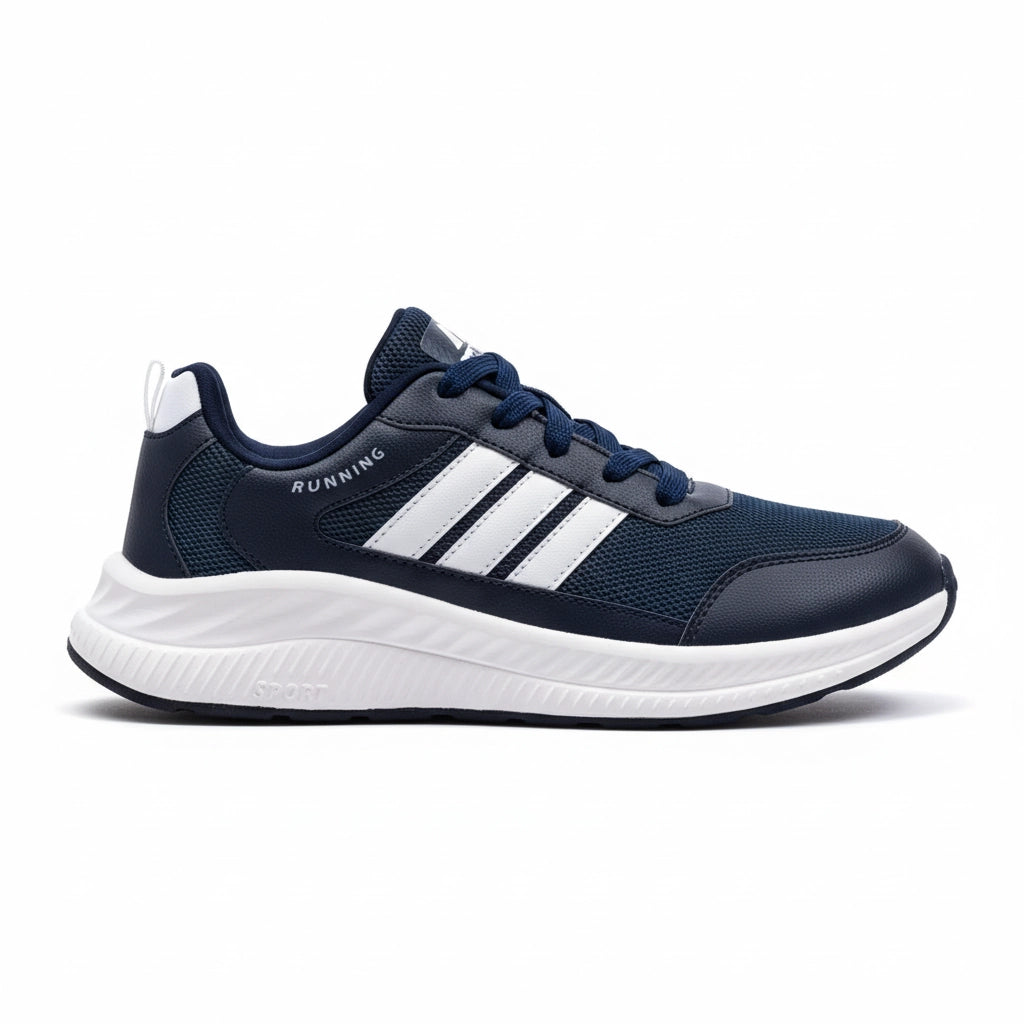 Stridemax Men Running Sneaker | Navy