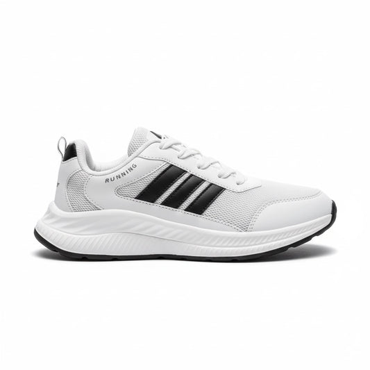 Stridemax Men Running Sneaker | White