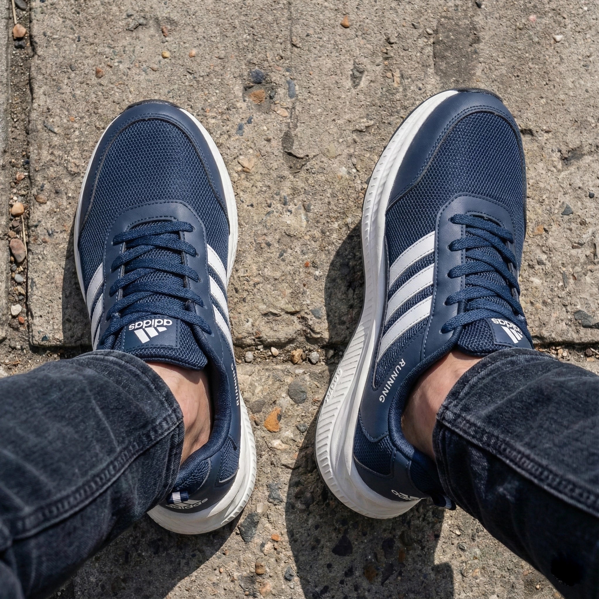 Stridemax Men Running Sneaker | Navy